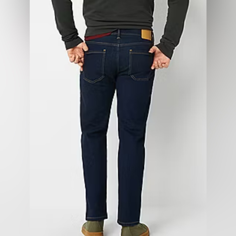 Mutual Weave Men's Bootcut Jeans - Dark Blue 34x29